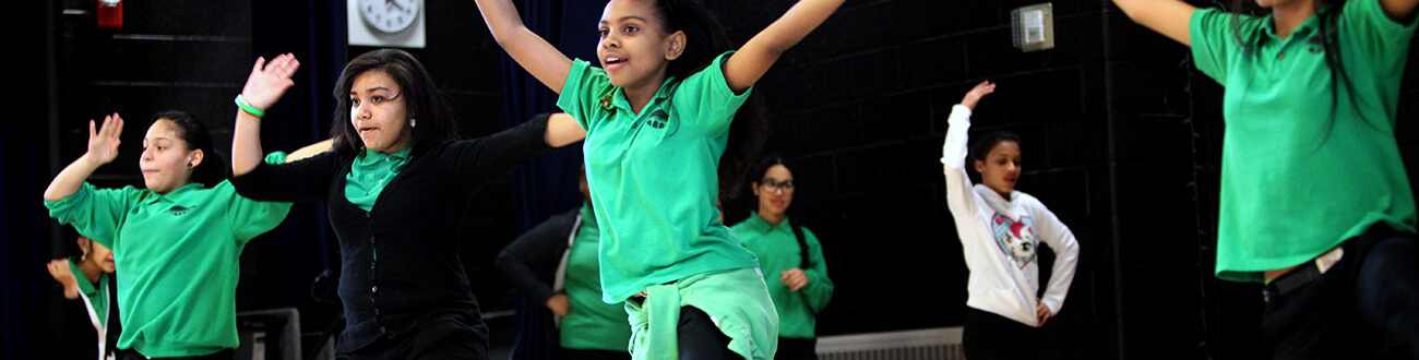 Kids dancing
