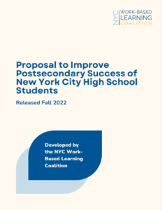 Proposal to Improve Postsecondary Success of NYC High School Students