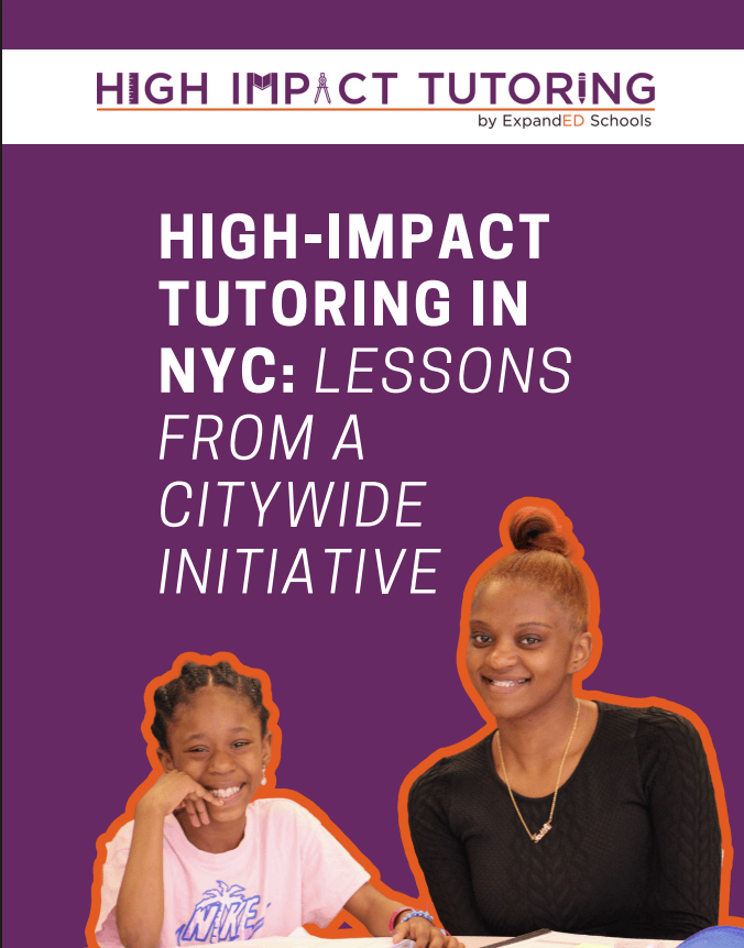 High-Impact Tutoring in NYC: Lessons from a Citywide Initiative
